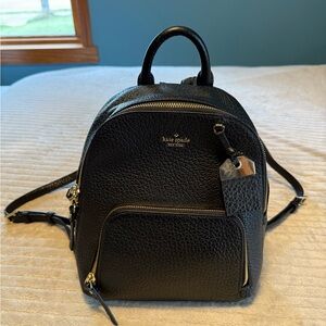 Kate Spade Caden Carter Pebble Leather Backpack